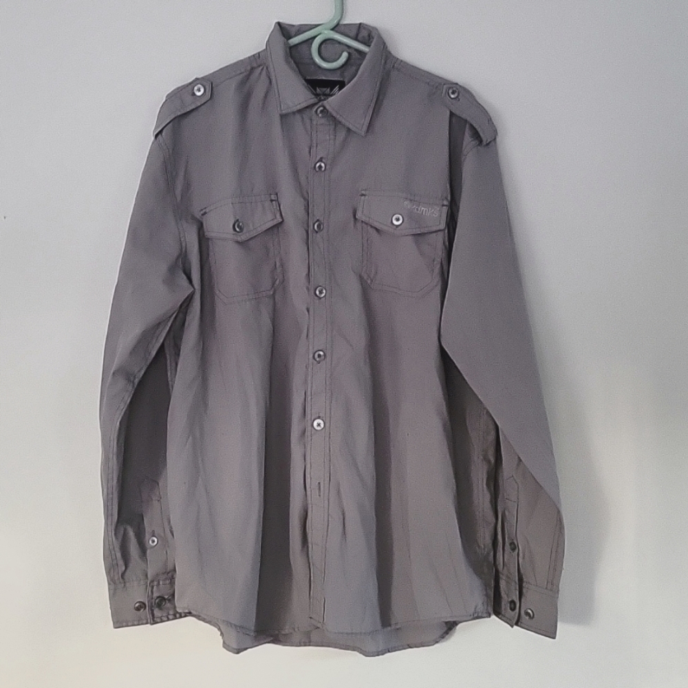2/$15 Akademiks Casual Button Down XL